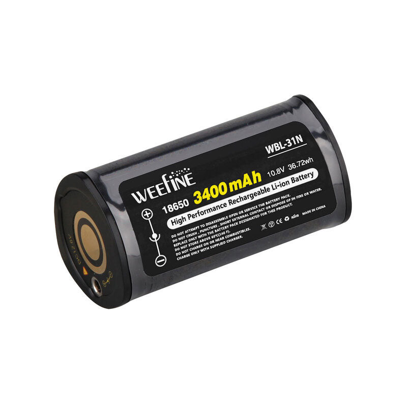 Weefine Li-ion Battery (10.8V, 3,400mAh) for Smart Focus 2500/3500 Weefine Li-ion Battery (10.8V, 3,400mAh) for Smart Focus 2500/3500